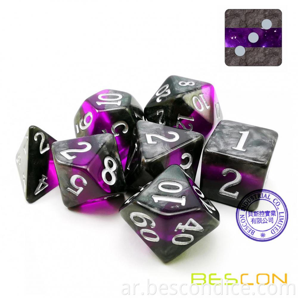 Gem Vines Rpg Role Playing Game Dice Set 2